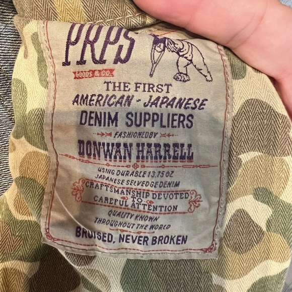 PRPS Goods & Co. Fury Tapered 1-Year Wash Jean Size 28 Waist - Picture 6 of 8